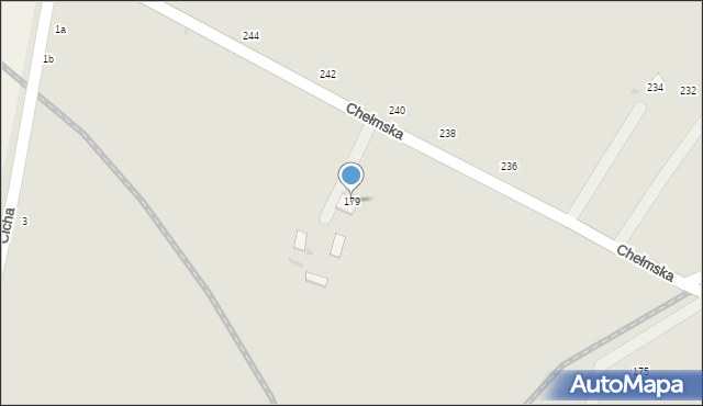 Rejowiec Fabryczny, Chełmska, 179, mapa Rejowiec Fabryczny