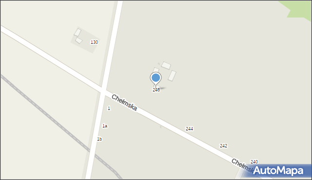 Rejowiec Fabryczny, Chełmska, 246, mapa Rejowiec Fabryczny