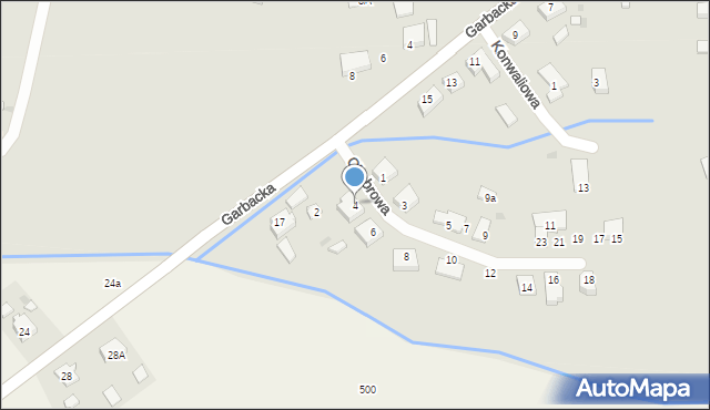 Rogoźno, Chabrowa, 4, mapa Rogoźno