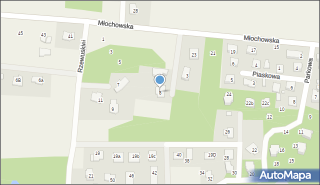 Rozalin, Chełmońskiego Józefa, 8, mapa Rozalin