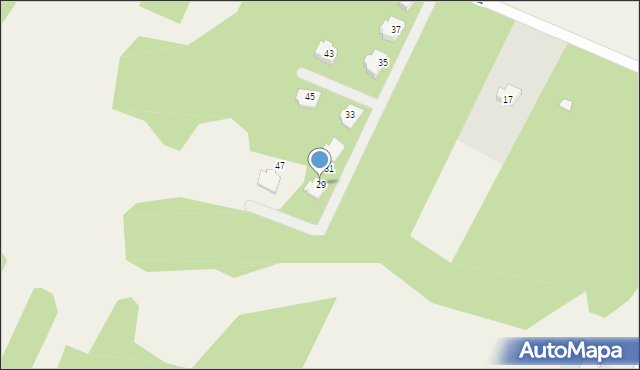 Runów, Chmielna, 29, mapa Runów