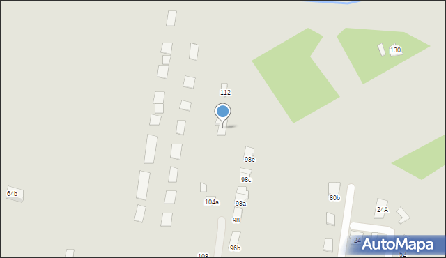 Rzeszów, Chmielna, 110a, mapa Rzeszów