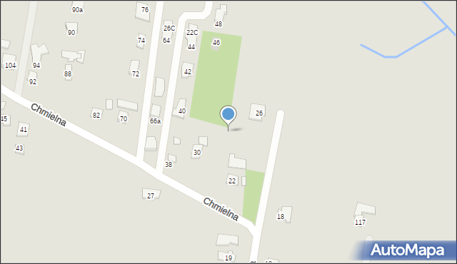 Rzeszów, Chmielna, 28, mapa Rzeszów
