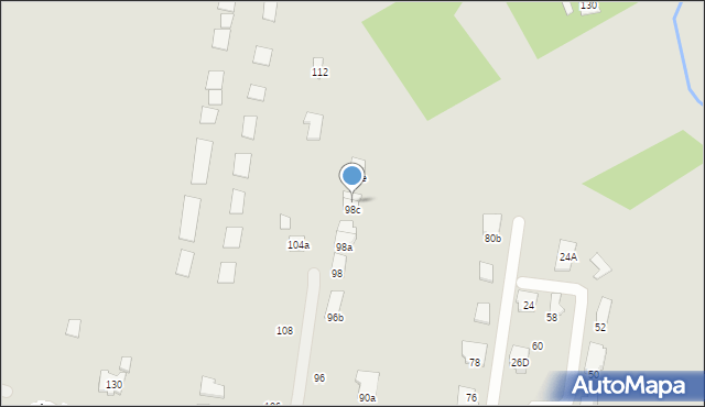 Rzeszów, Chmielna, 98d, mapa Rzeszów