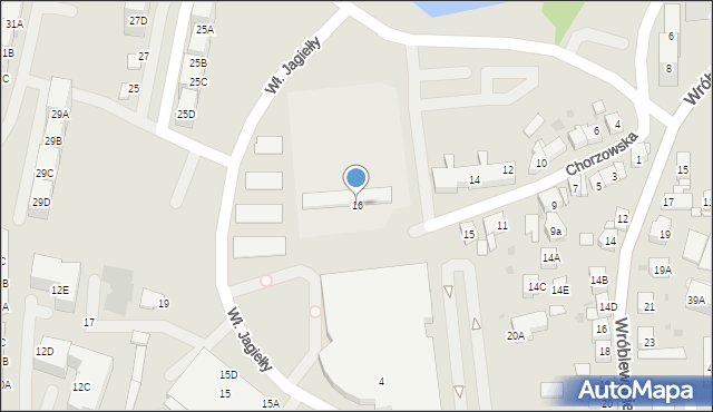 Siemianowice Śląskie, Chorzowska, 16, mapa Siemianowice Śląskie
