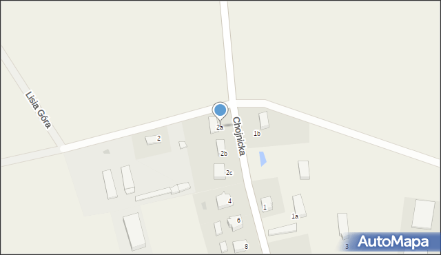 Sławęcin, Chojnicka, 2a, mapa Sławęcin