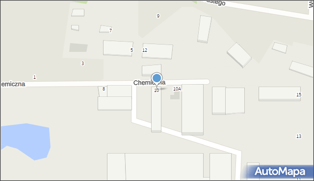 Sochaczew, Chemiczna, 10, mapa Sochaczew