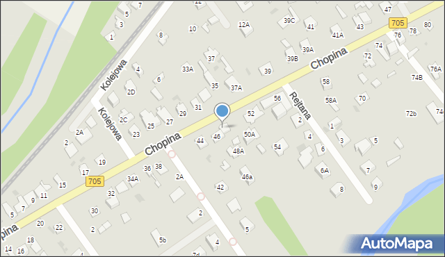 Sochaczew, Chopina Fryderyka, 48, mapa Sochaczew