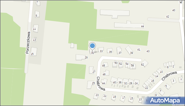 Sochonie, Chabrowa, 31, mapa Sochonie