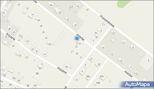 Stanowice, Chabrowa, 25, mapa Stanowice