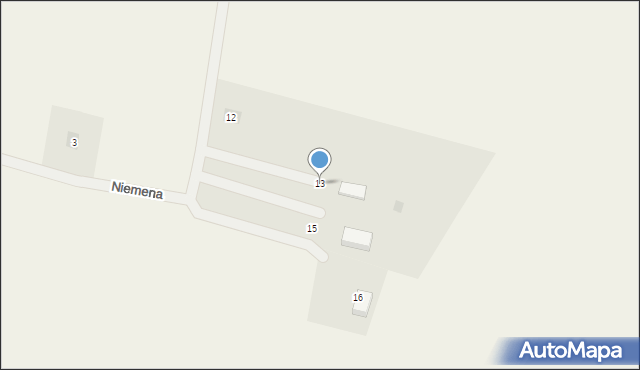 Stare Juchy, Chopina Fryderyka, 13, mapa Stare Juchy