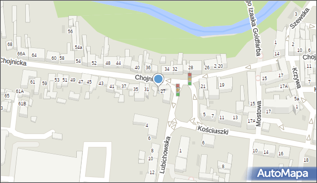 Starogard Gdański, Chojnicka, 29, mapa Starogard Gdański