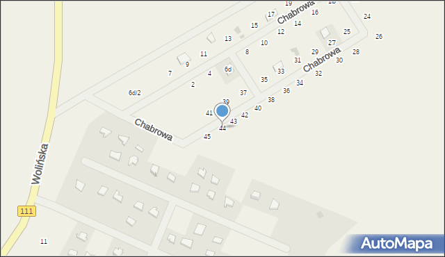 Stepniczka, Chabrowa, 44, mapa Stepniczka