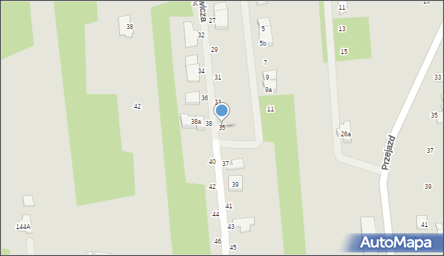 Sulejówek, Chodkiewicza, 35, mapa Sulejówek