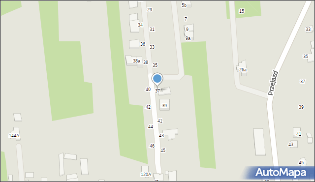 Sulejówek, Chodkiewicza, 37, mapa Sulejówek