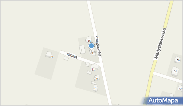 Swarzewo, Chłapowska, 13, mapa Swarzewo