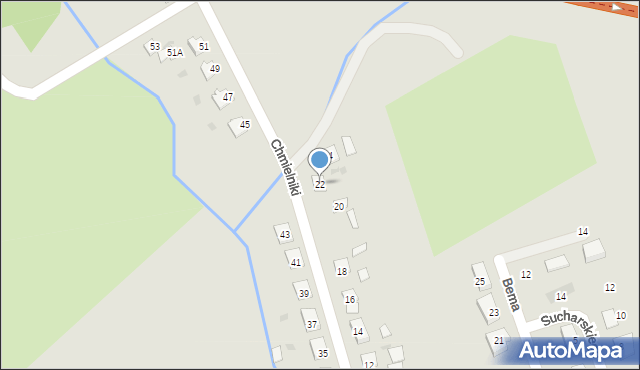 Świecie, Chmielniki, 22, mapa Świecie