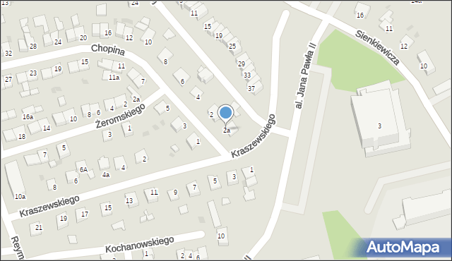 Świecie, Chopina Fryderyka, 2a, mapa Świecie