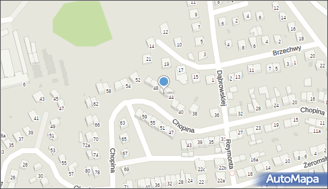 Świecie, Chopina Fryderyka, 46, mapa Świecie