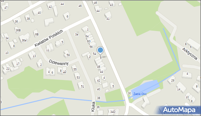 Szczecin, Chorzowska, 3, mapa Szczecina