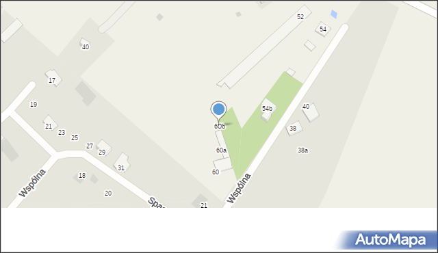 Szówsko, Chmielowskiego Adama, 60b, mapa Szówsko