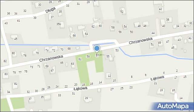 Tenczynek, Chrzanowska, 57, mapa Tenczynek