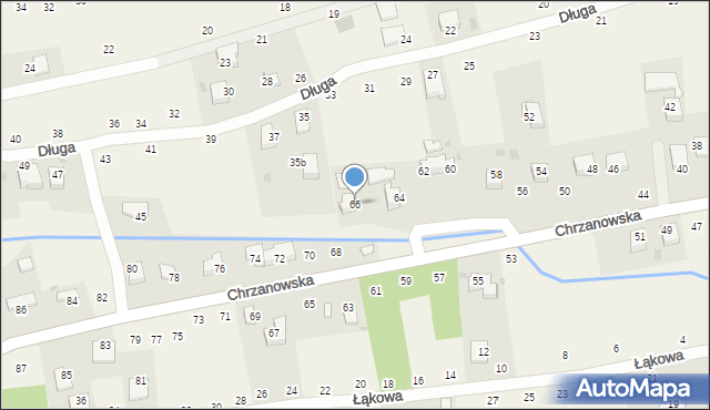 Tenczynek, Chrzanowska, 66, mapa Tenczynek