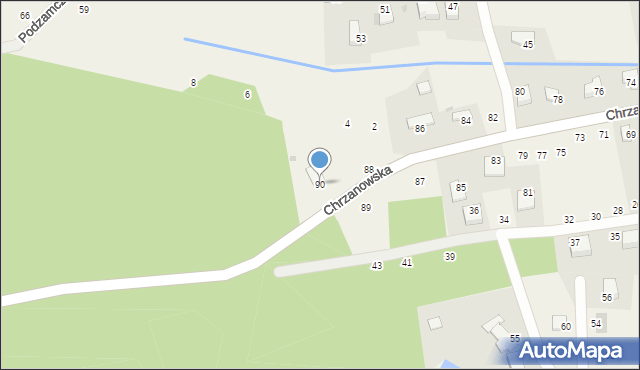 Tenczynek, Chrzanowska, 90, mapa Tenczynek