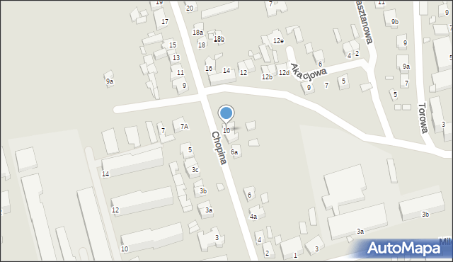 Turek, Chopina Fryderyka, 10, mapa Turka