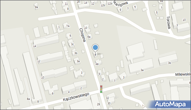 Turek, Chopina Fryderyka, 6, mapa Turka