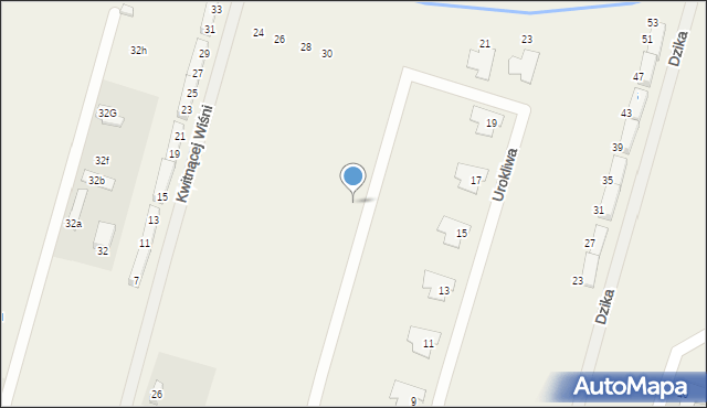 Urzut, Chabrowa, 20u, mapa Urzut