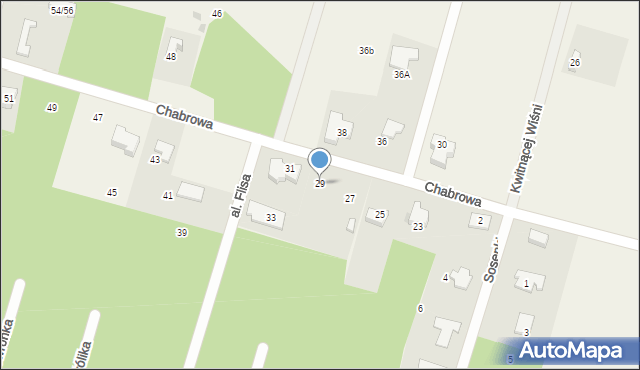 Urzut, Chabrowa, 29, mapa Urzut