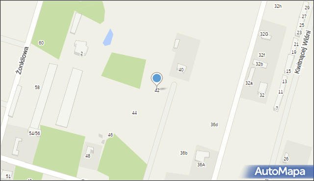 Urzut, Chabrowa, 42, mapa Urzut