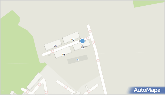 Warszawa, Chlubna, 9A, mapa Warszawy