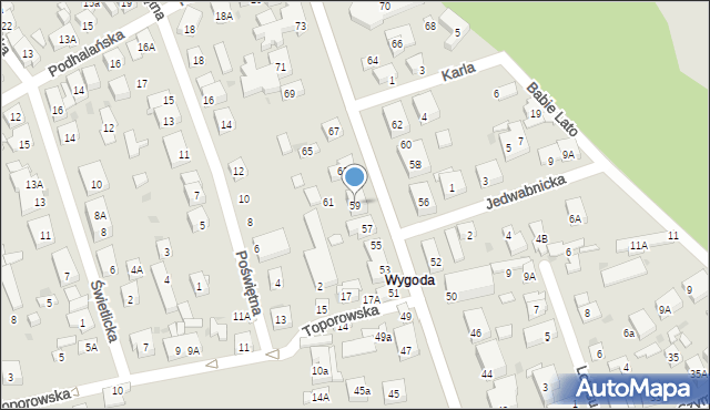 Warszawa, Chełmżyńska, 59, mapa Warszawy