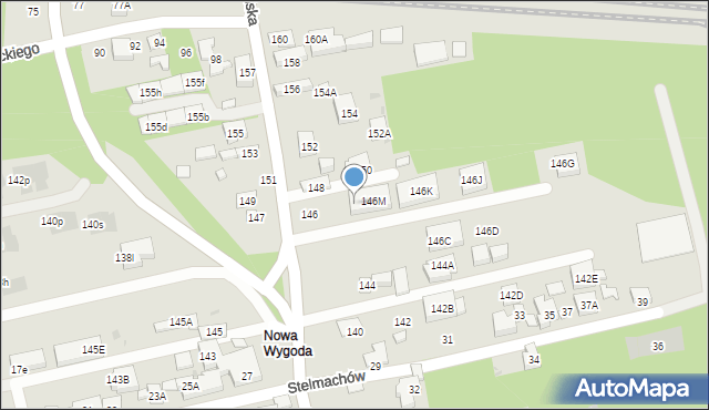Warszawa, Chełmżyńska, 146N, mapa Warszawy