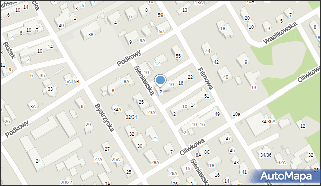 Warszawa, Chorzelska, 2, mapa Warszawy