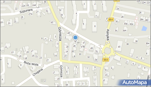 Wieliczka, Chopina Fryderyka, 24, mapa Wieliczka