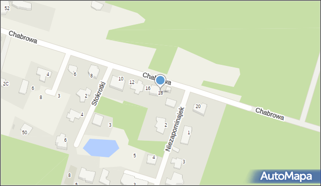 Wiktorów, Chabrowa, 18, mapa Wiktorów