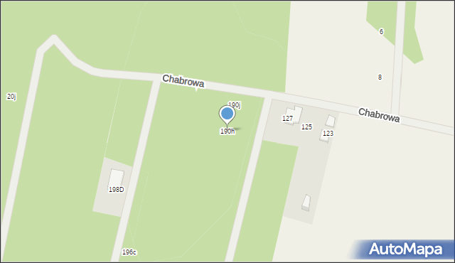 Wilkowa Wieś, Chopina Fryderyka, 190h, mapa Wilkowa Wieś