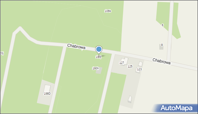 Wilkowa Wieś, Chopina Fryderyka, 190j, mapa Wilkowa Wieś