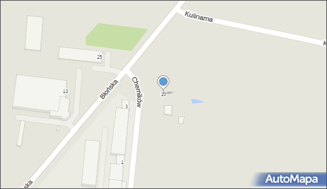 Wiskitki, Chemików, 10, mapa Wiskitki