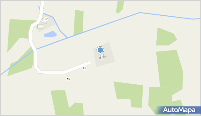 Wola Radziszowska, Chorzyny, 63, mapa Wola Radziszowska