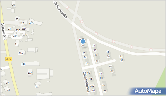 Wrocław, Cholewkarska, 18, mapa Wrocławia