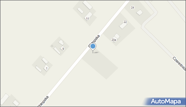 Wybcz, Chłopska, 18, mapa Wybcz