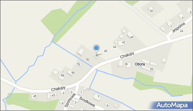 Zalas, Chałupy S., ppłk., 48, mapa Zalas