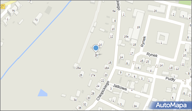 Żelechów, Chłopickiego Józefa, gen., 16, mapa Żelechów