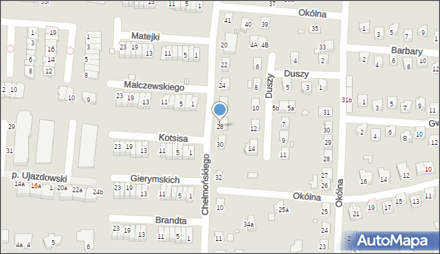 Zgorzelec, Chełmońskiego Józefa, 28, mapa Zgorzelec