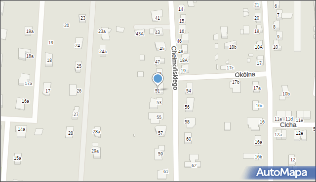 Zgorzelec, Chełmońskiego Józefa, 51, mapa Zgorzelec