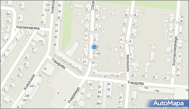 Zgorzelec, Chopina Fryderyka, 4, mapa Zgorzelec